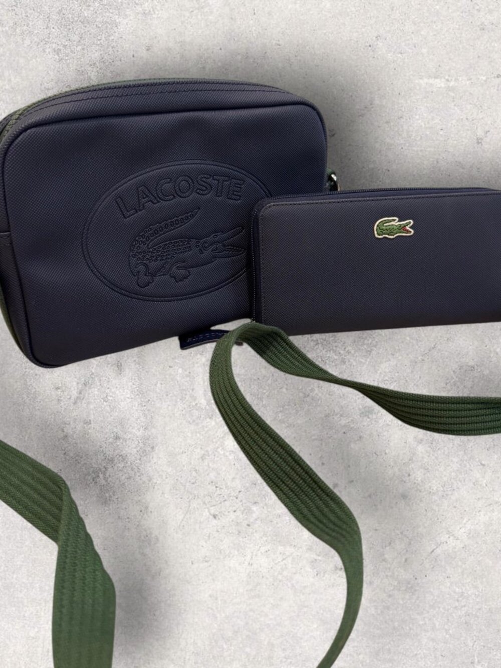 Lacoste Shoulder Bag & Wallet Set